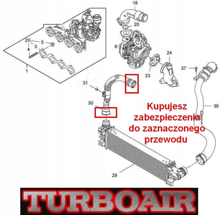 фото №6, Opel vivaro 1,6 dci шланг turbo інтеркулер