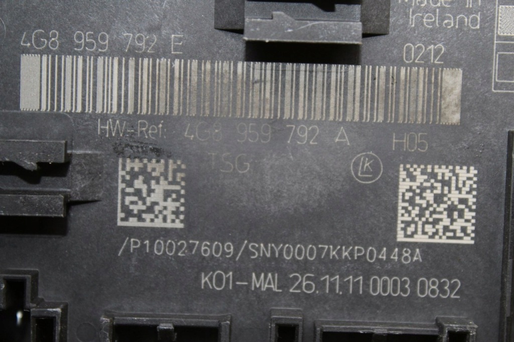 фото №5, Модуль двері правий перед a6 c7 kombi 4g8959792aa