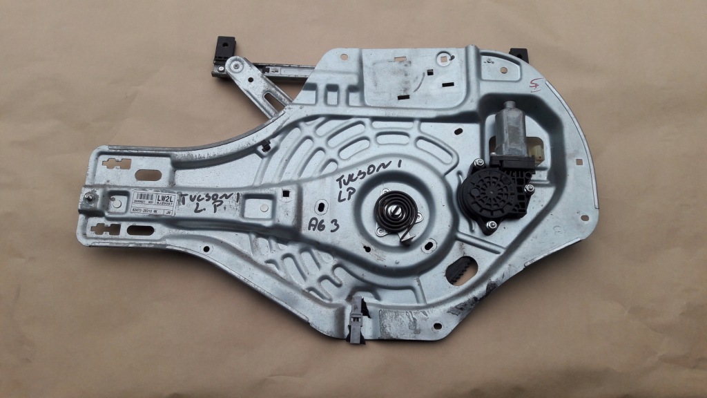 фото №1, Механизм подъемник стекло левый перед tucson i euro