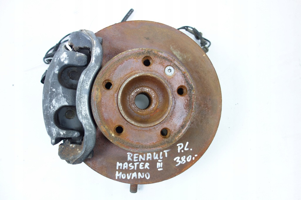 фото №1, Поворотний кулак супорт лівий перед movano master iii