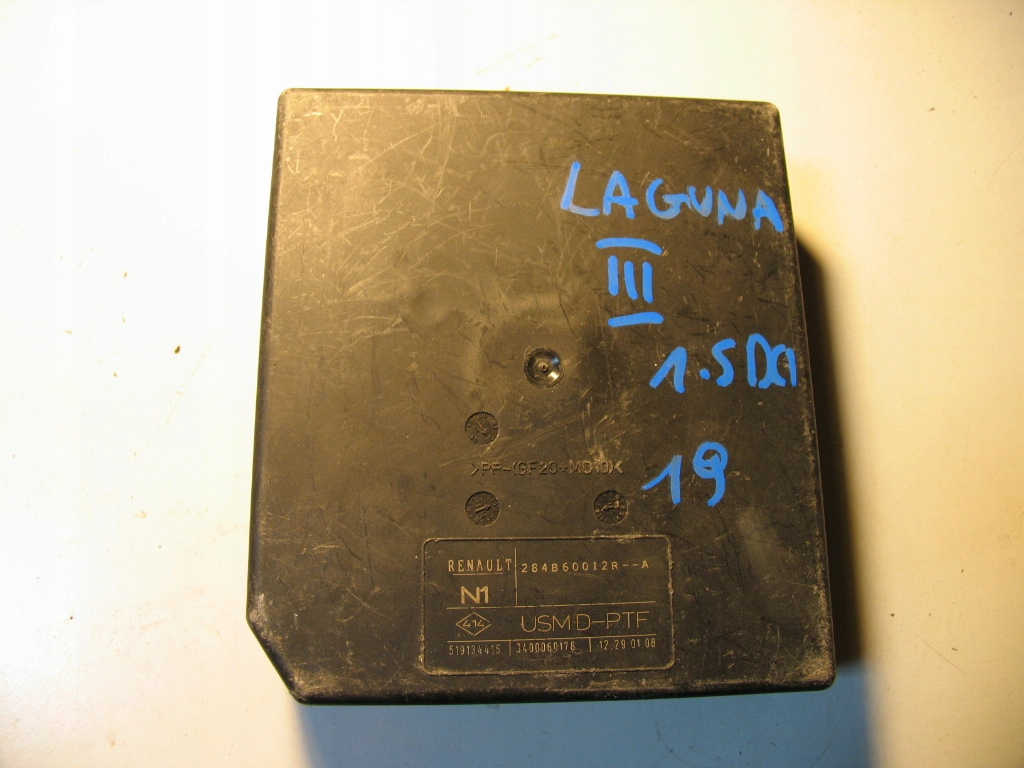 фото №1, Модуль usm renault laguna iii n1 284b60012r-a