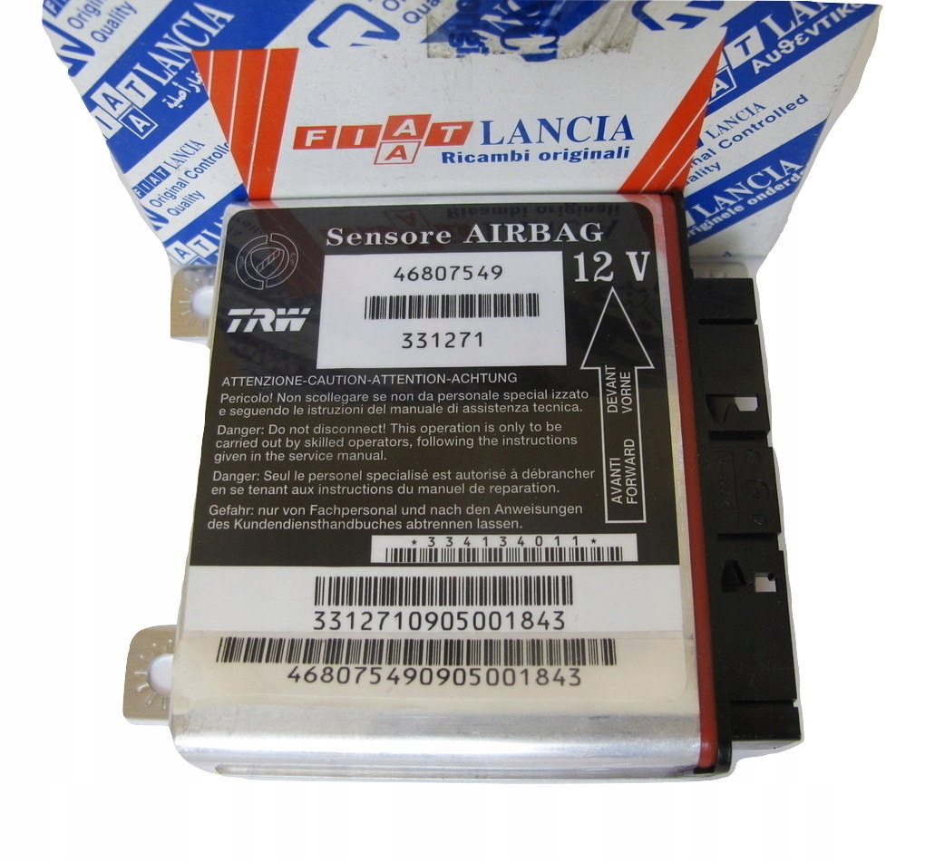 фото №1, Блок керування блок управління подушка безпеки fiat panda ii 46807549