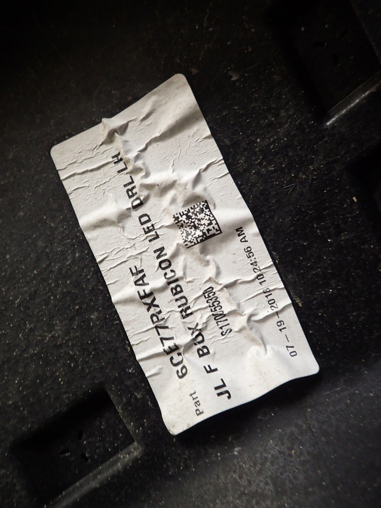 фото №8, Крыло перед левый jeep wrangler 18-