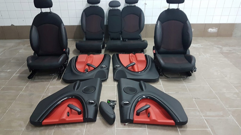 фото №1, Mini countryman сидіння салон обшивки напівшкіра r60