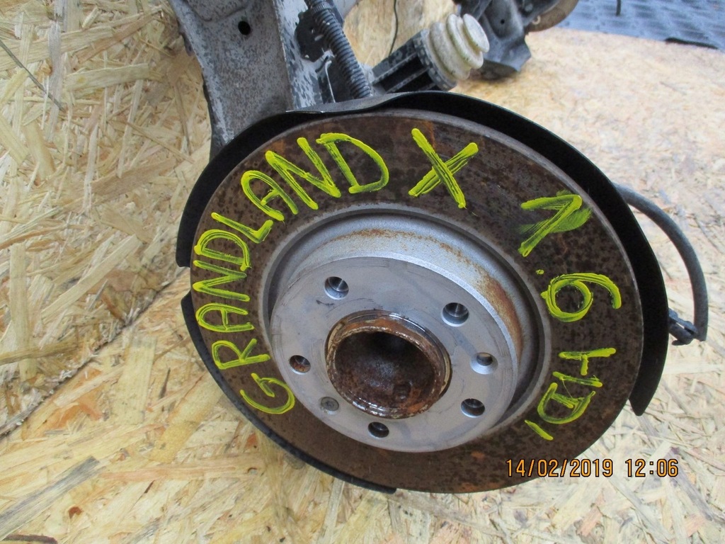 фото №4, Oś подвеска балка opel grandland x 1,6hdi