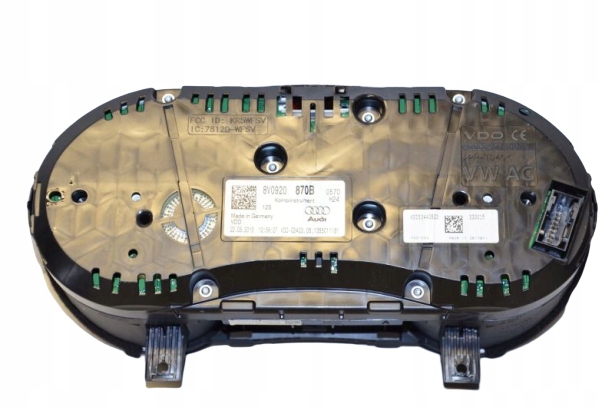 фото №5, Audi a3 8v лічильник прилади 8v0920870b