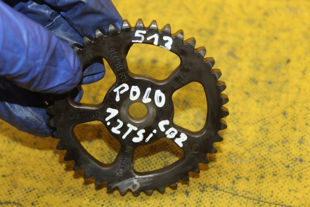 фото №7, Колесо зубчатое насоса polo iv cbz 1.2tsi 03f115121b