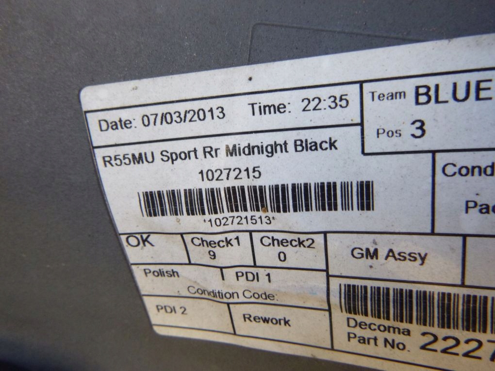 фото №6, Mini clubman s r55 lift бампер задній