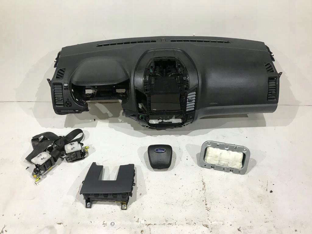 фото №3, Ford ranger приборная панель консоль подушка безопасности подушки безопасности ремни оригинал демонтаж