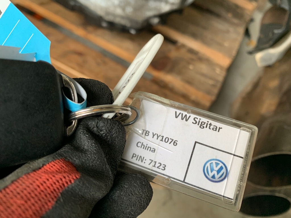 фото №8, Vw jetta 5c 1.4 набір стартовий ключ бортовий комп'ютер двигуна замок запалювання прилади