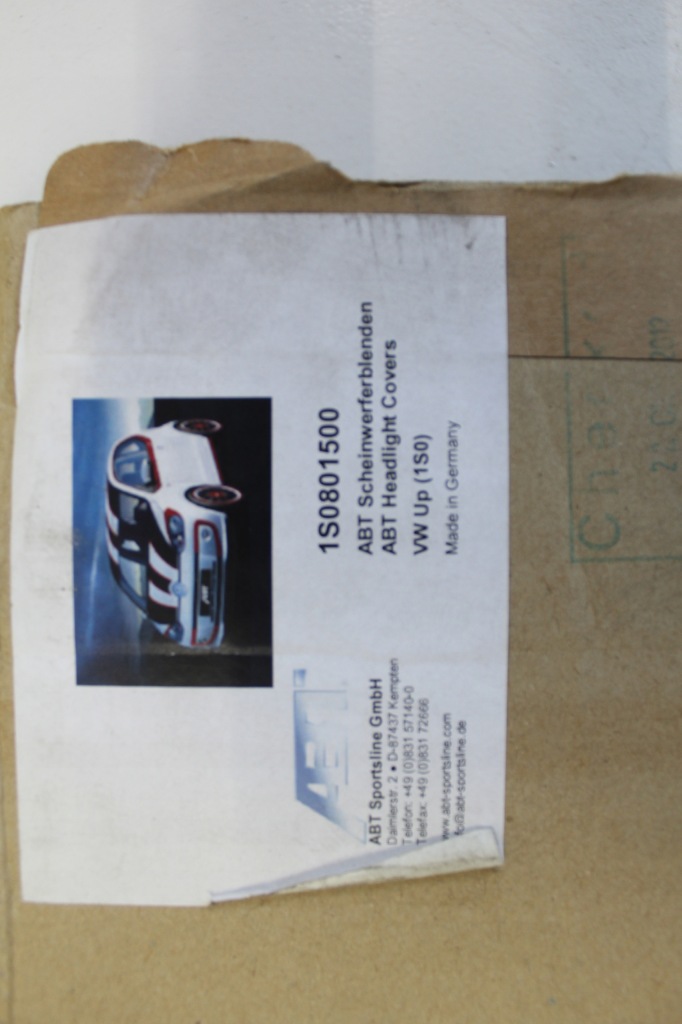 фото №4, Abt vw up накладки на фари накладки лампи фари rzęsy