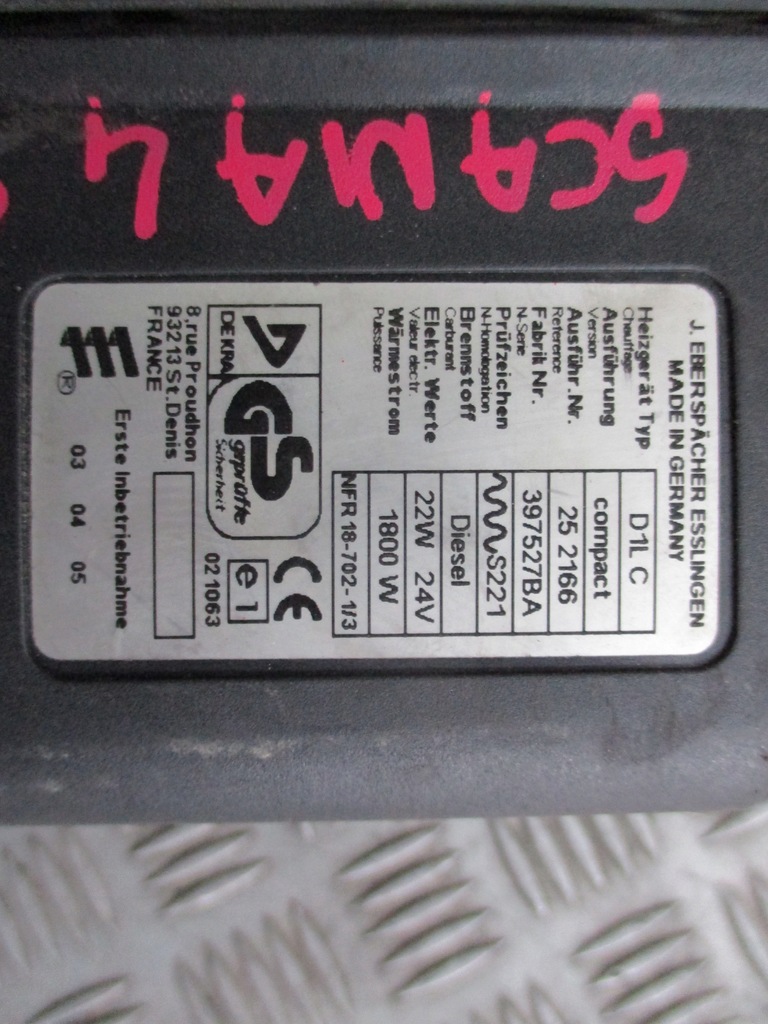 фото №11, Webasto scania 4 95-04r 1445977