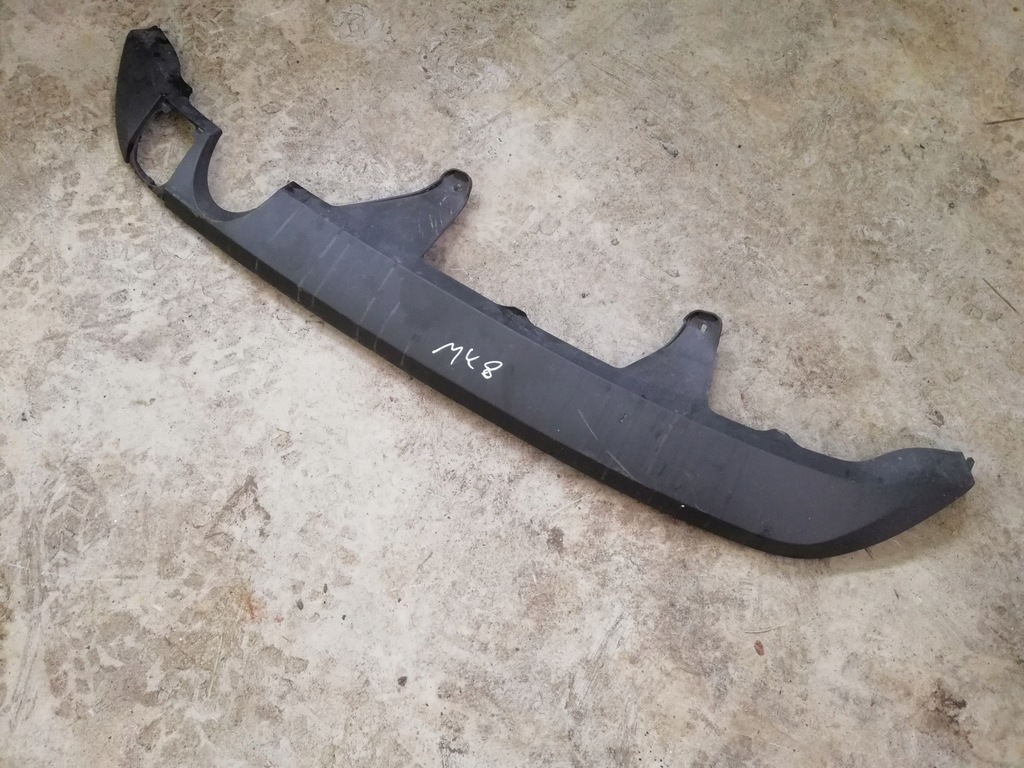 фото №1, Ford fiesta mk8 накладка дифузор бампера задня