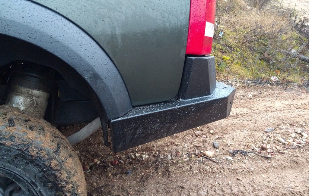 фото №10, Land rover discovery 3 i 4 бампер стальной задняя t