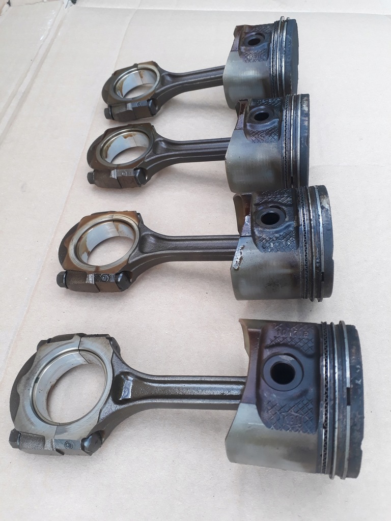 фото №4, Поршень шатун поршень 1.4 16v renault megane ii