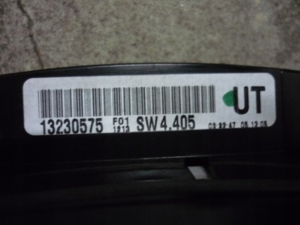 фото №5, Приборы счетчик opel zafira b 2.2 бензин 13230575