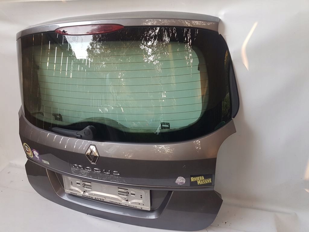 фото №3, Renault modus lift 08- крышка багажника задняя задняя