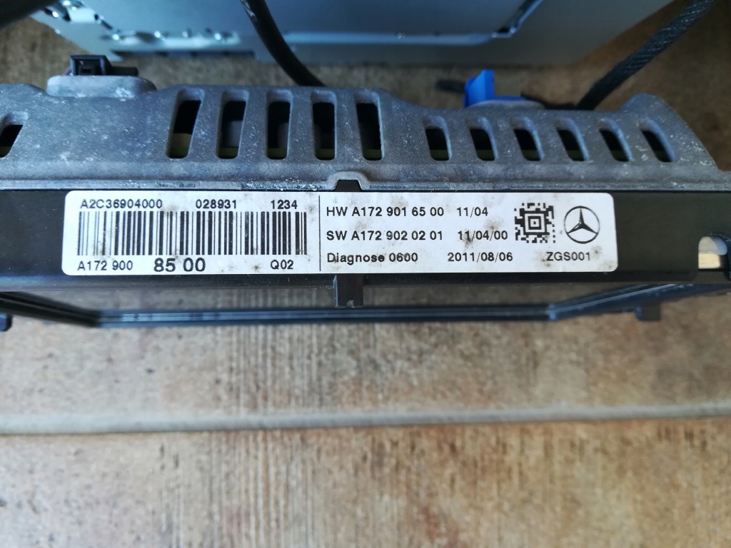 фото №6, Mercedes ml w166 навігація kpl. a1669009803