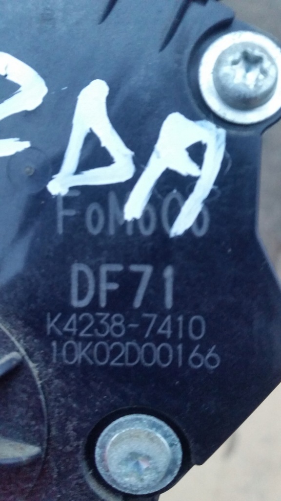 фото №4, Mazda 2 педаль gaz потенціометр k4238-7410