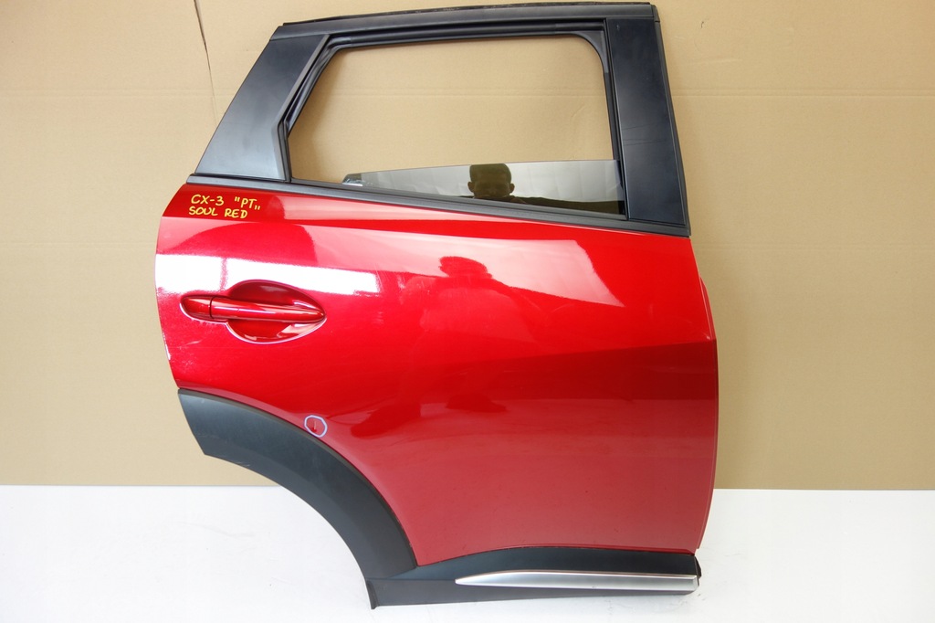 фото №1, Двері праве задні mazda cx-3 soul red