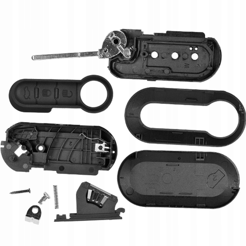 фото №12, Корпус пульта ключ fiat 500 bravo ducato panda qubo grande punto