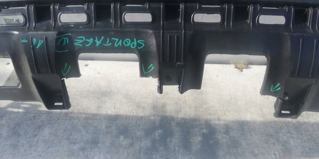 фото №5, Kia sportage 4 iv 15- gt line бампер задній задня