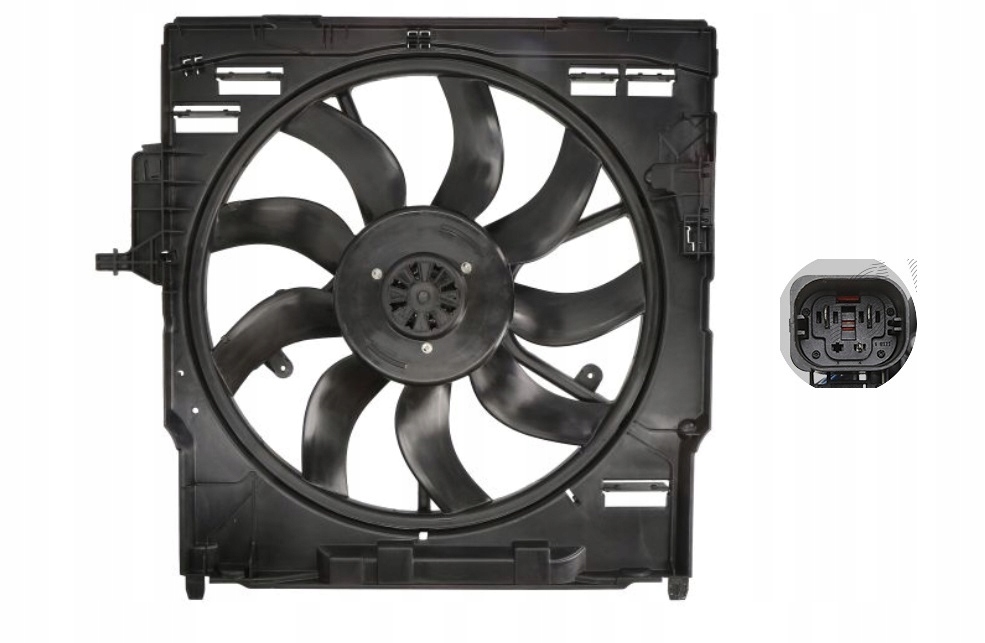 фото №1, Bmw x6 f16 m 13- вентилятор радиатора