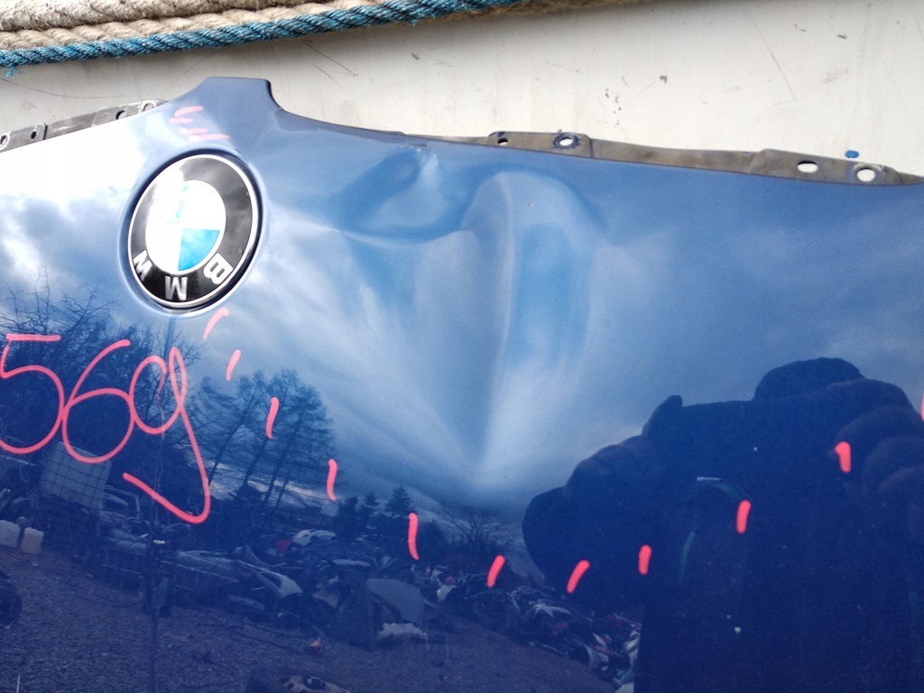 фото №6, Bmw 3 e90 e91 04-08 капот крышка двигателя