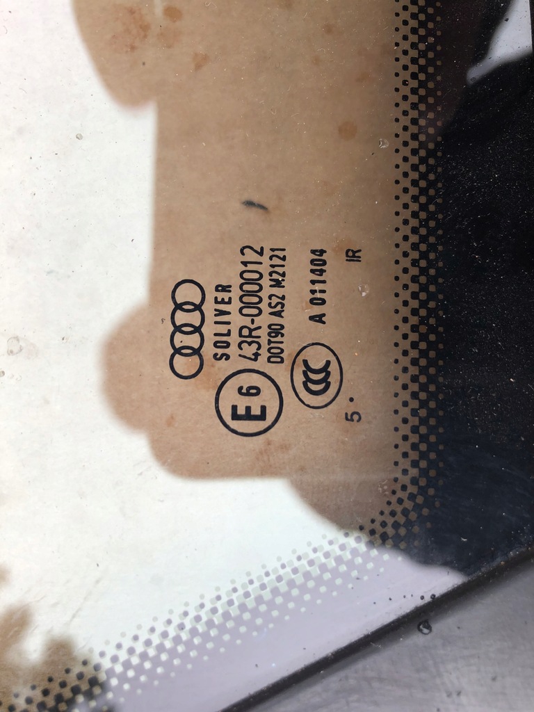 фото №5, Audi a6 c6 стекло кузовная solaryczna soliver