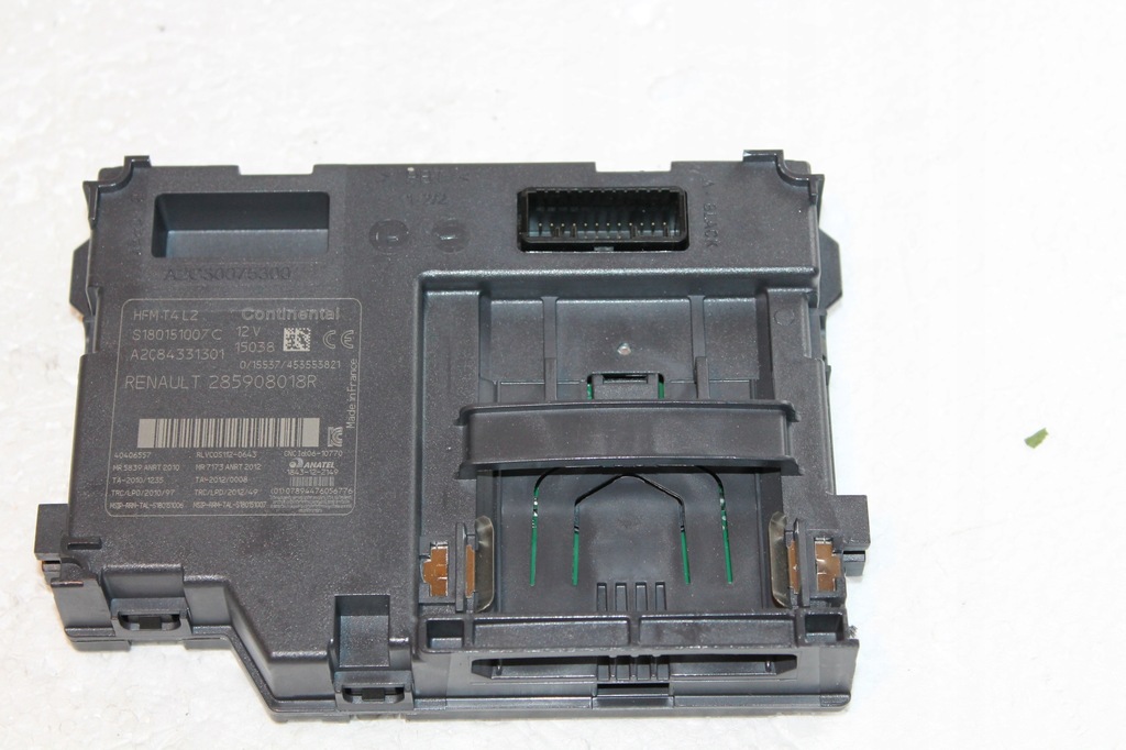 фото №1, Замок запалювання зчитувач карти ключа renault оригінальний номер 285908018r