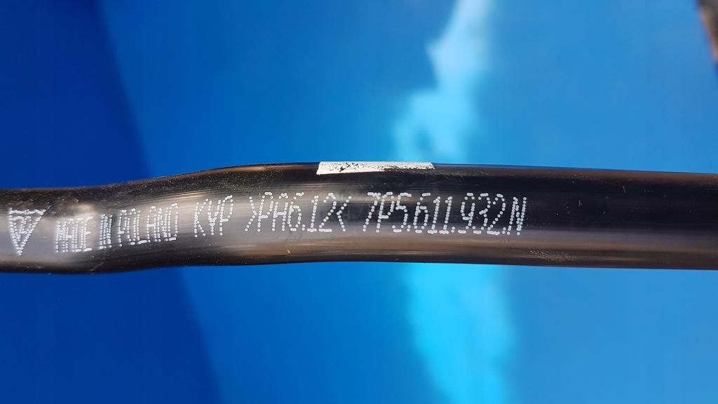 фото №5, Wąż шланг вакууму підсилювач гальм porsche cayenne 7p5