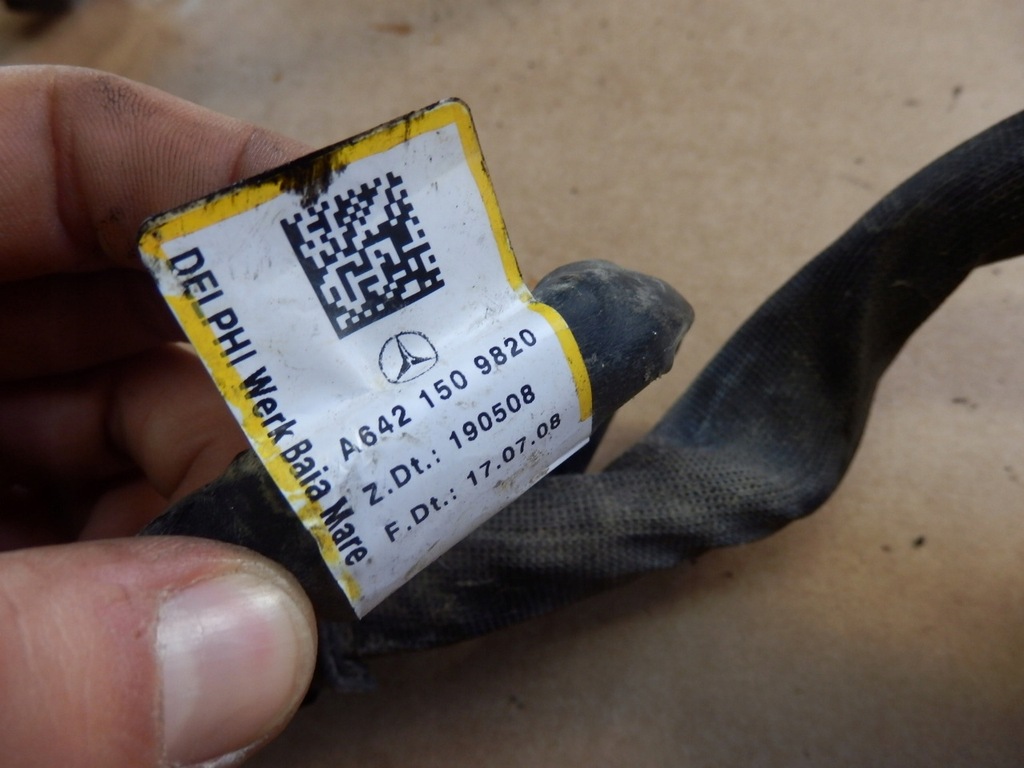 фото №7, Mercedes glk 320 3,0 v6 жгут двигателя электропроводка