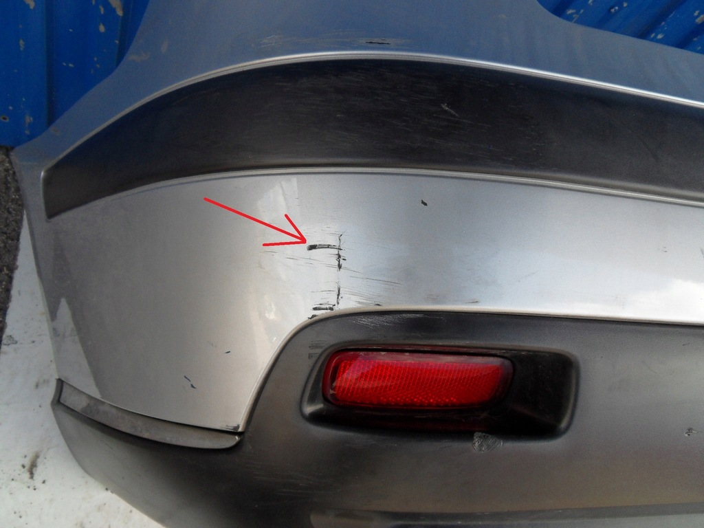 фото №9, Citroen c5 i ii lift 04-08 бампер задняя ezrc 5d