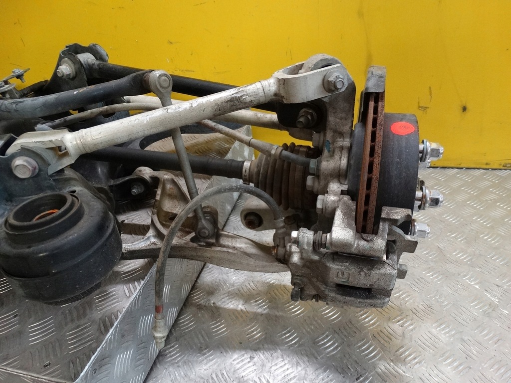 фото №9, Infiniti q50 2.0t подрамник подрамник дифференциал поворотный кулак задняя