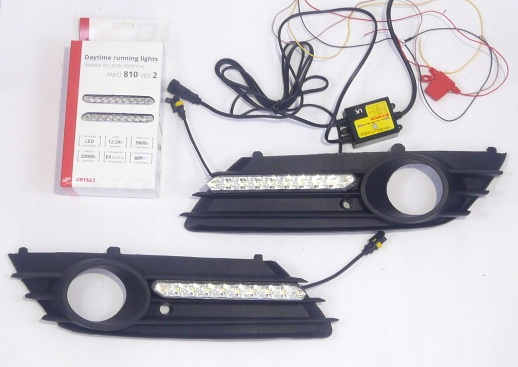 Купить Фонари дневные ходовые огни dziennej drl led opel astra h 2004-2007