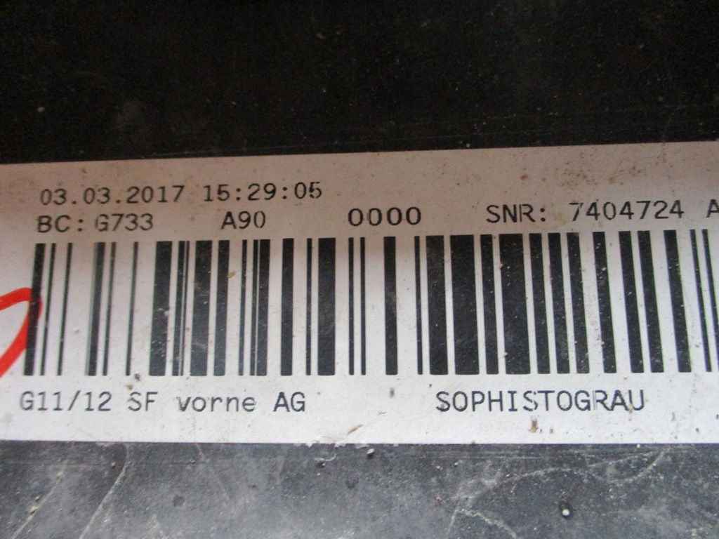 фото №7, Бампер bmw 7 g11 камера 6x pdc pod радар