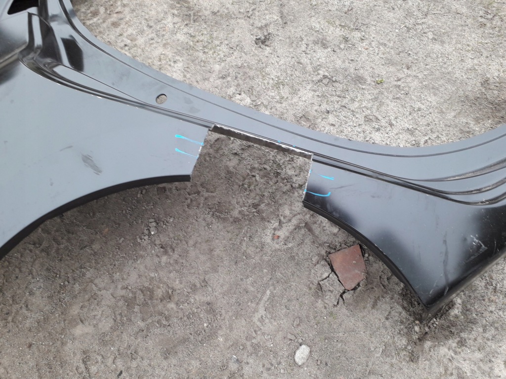 Крыло  правый  задний обшивка renault clio iv 12- с Разборки