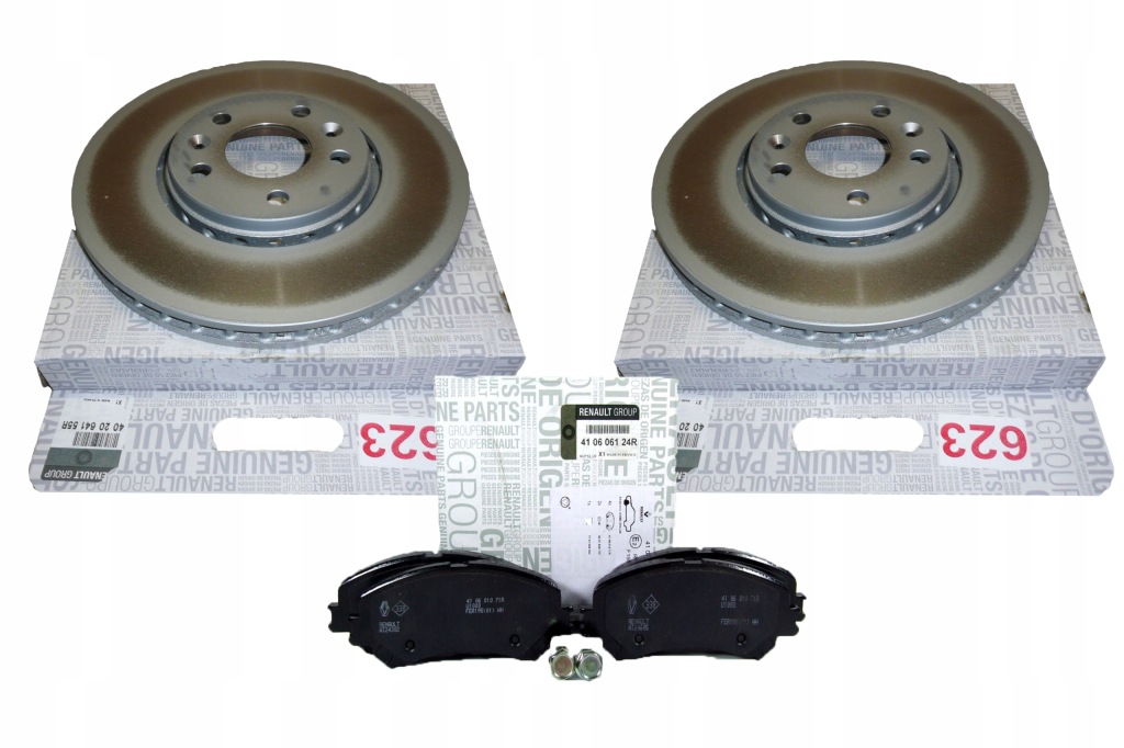 Купити Гальмівні диски гальмівні + гальмівні колодки renault talisman espace v перед оригінал