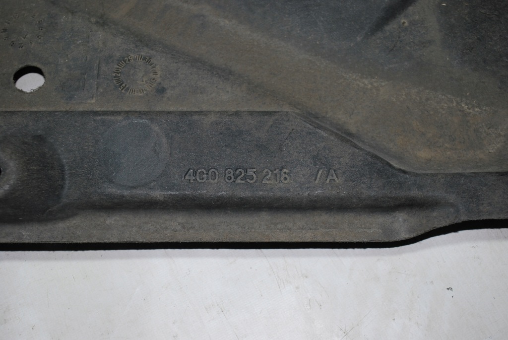 фото №2, Audi a6 c7 4g0 підлога захист підвіска права