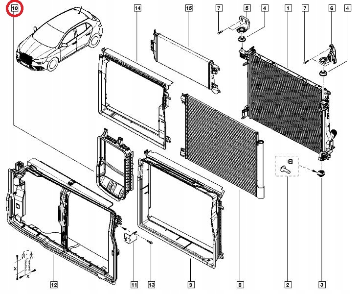 фото №4, Повітропровід повітря intercool. renault talisman