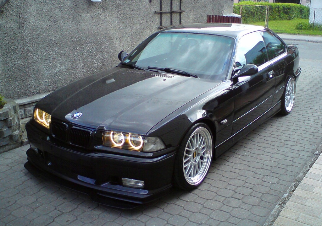 фото №10, Bmw 3 e36 coupe cabrio лампи фари black кільце