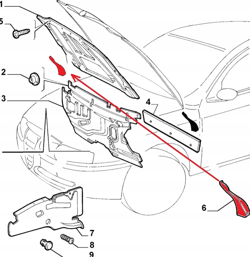 фото №3, Alfa romeo 147 gt пена шумоизоляция крыла pr