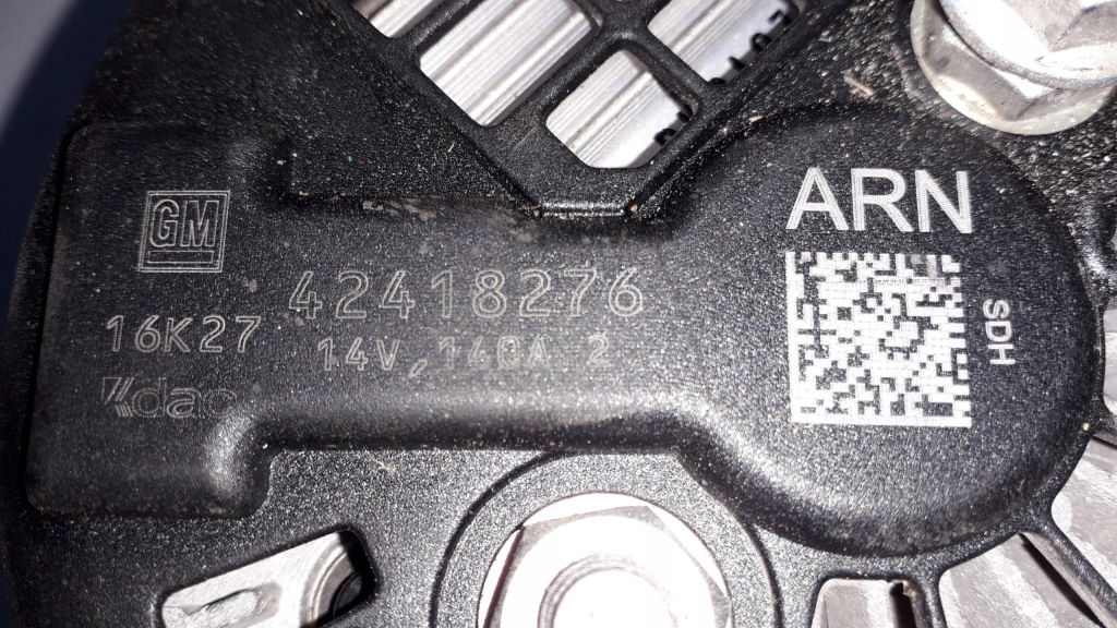 Opel astra k mokka генератор 140a 42418276 arn Киев