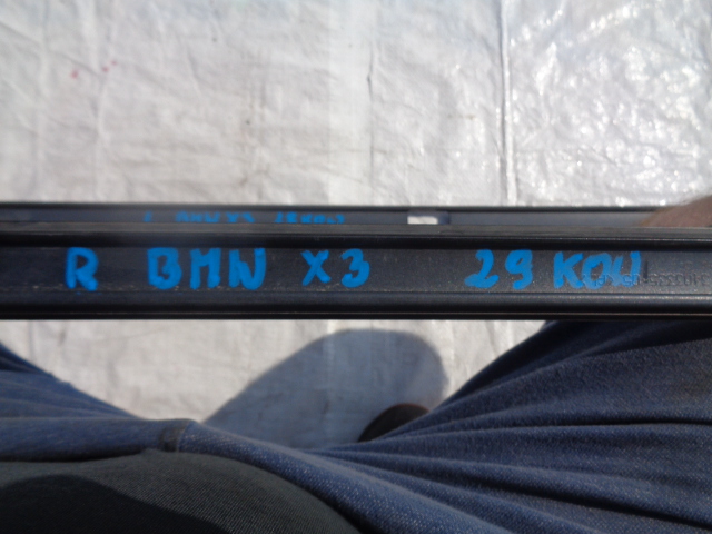 фото №7, Bmw x3 молдинг дахова права pod рейлінг