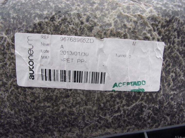 фото №12, Обшивка пол коврик салона peugeot 301 eu