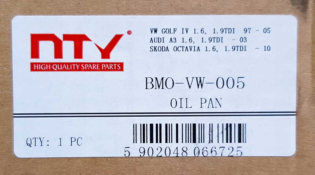 Vw audi skoda seat 038103601na поддон масляная Киев