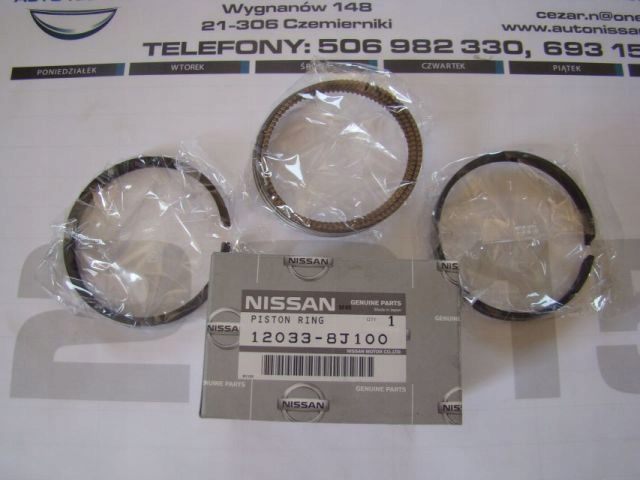 фото №1, Nissan pathfinder 4.0 v6 кольца поршневые