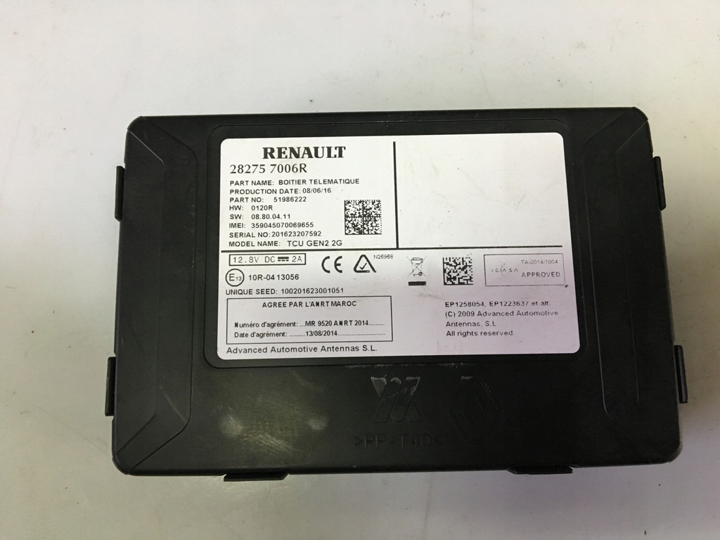 фото №1, Модуль навігації megane iv 282757006r