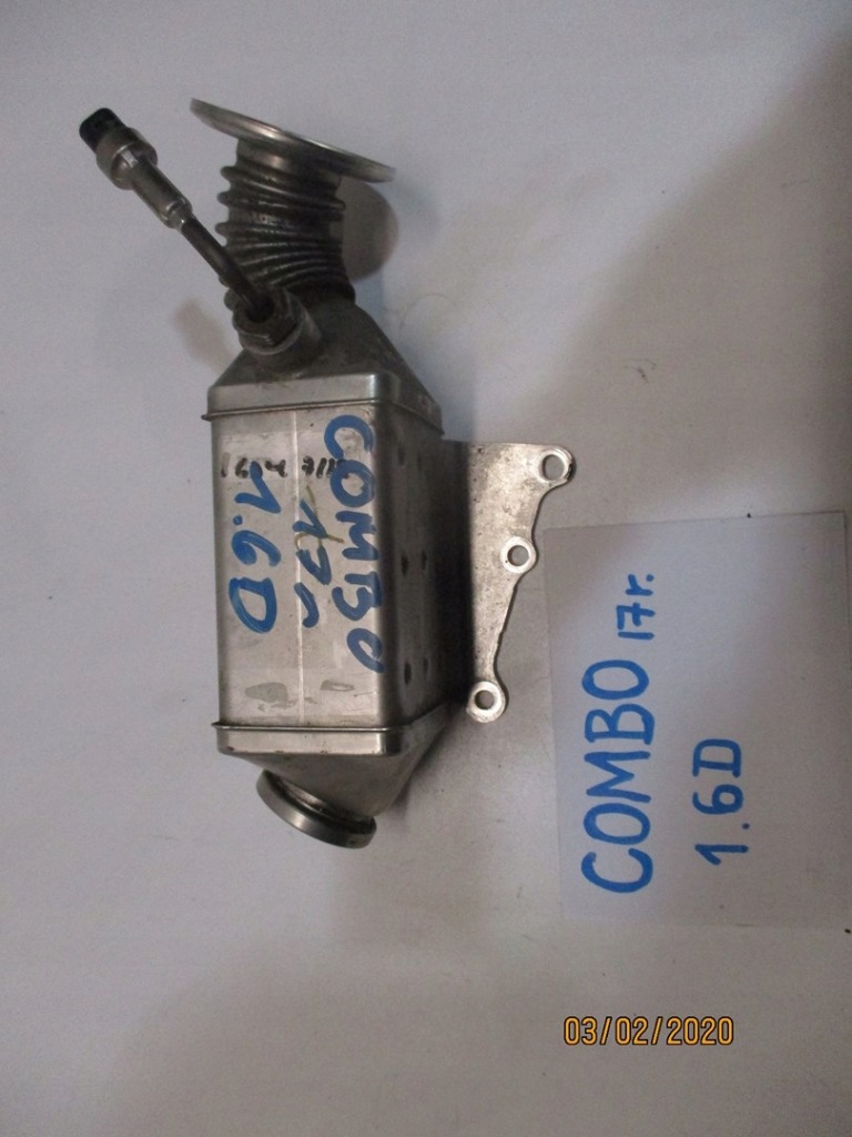 фото №3, Радіатор вихлопних газів opel combo 1,6d 17r