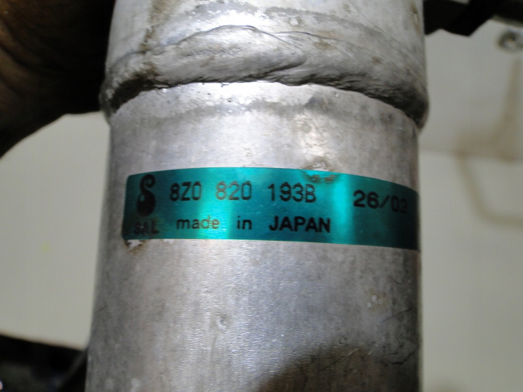 фото №7, Audi a2 осушувач конденсатор трубка 8z0820193b